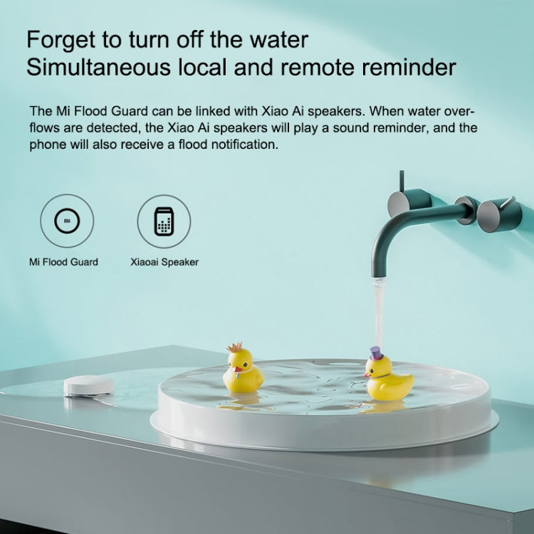Original Xiaomi Wireless Bluetooth Flood Guard Intelligently Detects Water Leakage Xiaoai Speaker Linkage App to Remotely Remind Smart Home, need to be used with CA1001 Original Xiaomi Wireless Bluetooth Flood Guard Intelligently Detects Water Leakage Xiaoai Speaker Linkage App to Remotely Remind Smart Home, need to be used with CA1001